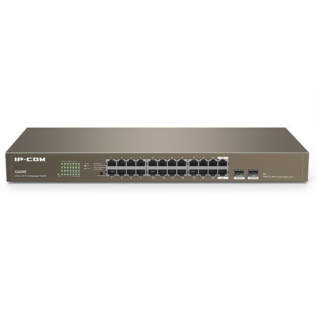 IP-COM G1024F 24 Port Yönetilemez +2SFP Switch