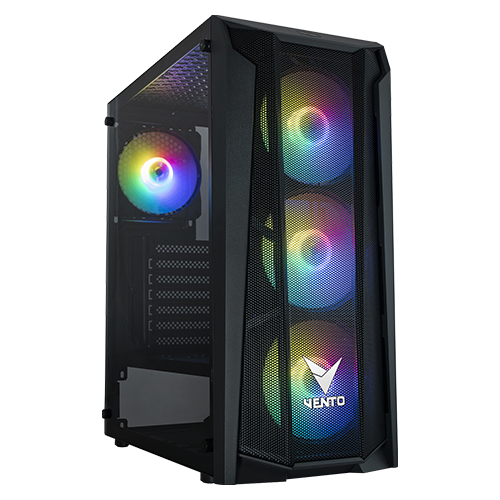 VENTO VG15FE 550W 80 PLUS TEMPRELİ CAM ATX KASA