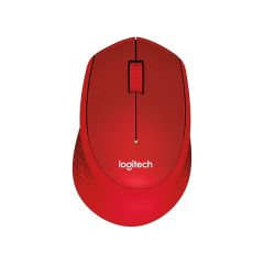 Logitech M330 Silent Plus 910-004911 Kırmızı Sessiz Optik Kablosuz Mouse