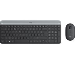 Logitech MK470 İnce Kablosuz Klavye Mouse Seti Siyah 920-009435