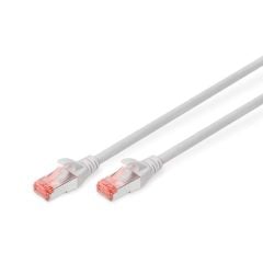 Digitus DK-1644-010 S/FTP Cat6 Gri Kablo (1m)