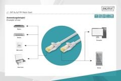 Digitus DK-1644-A-020 Cat 6A S/FTP 2m Gri
