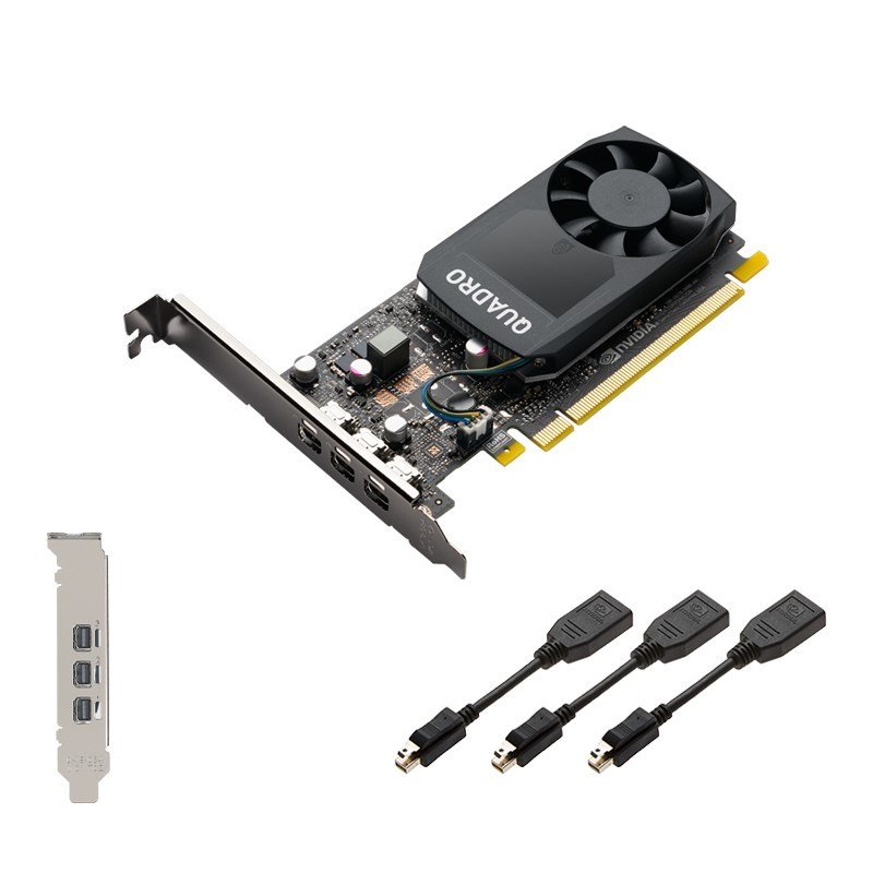 Pny Quadro P400 2GB GDDR5 64Bit 3mDp(mDP to DP)