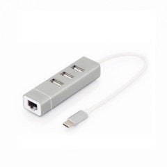 Digitus DA-70253 Type-C- 3xUSB2.0/Rj45(10-100Mbps)