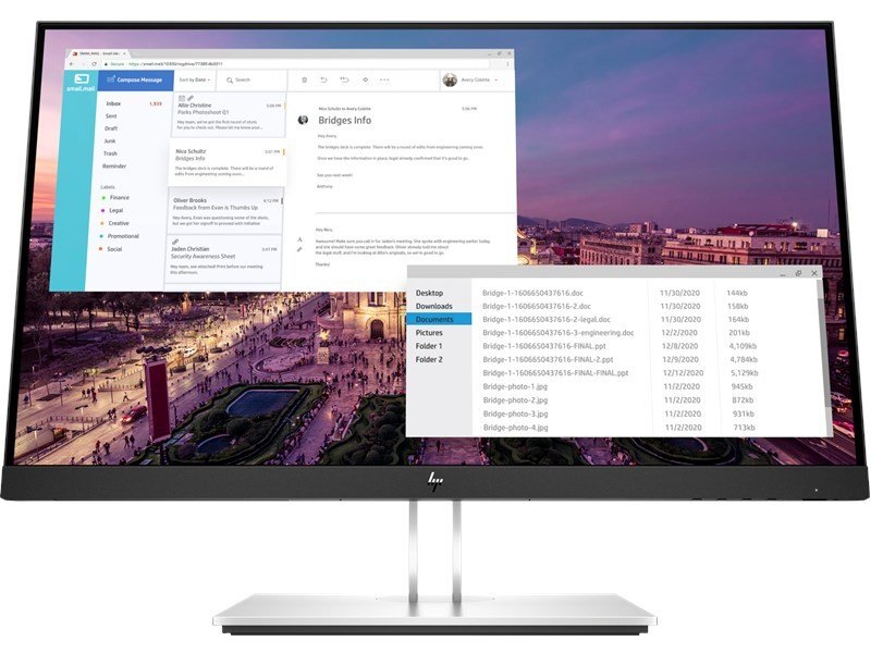 HP E23 G4 23'' 5ms FHD Vga Hdmi Dp IPS (9VF96AA)