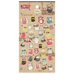 Bigpoint Sticker Baykuşlar (Bubo) 15'li Paket