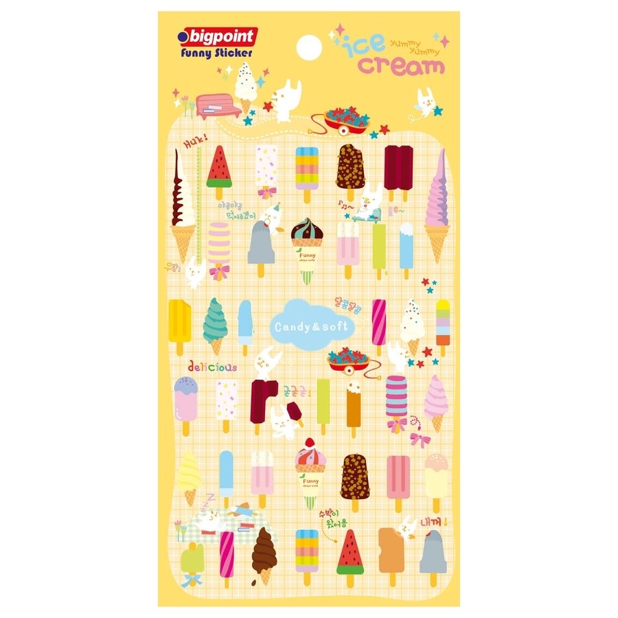 Bigpoint Sticker Dondurmalar 15'li Paket