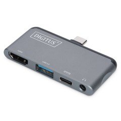 Digitus DA-70883 Type-C Mobile Docking Station 4P