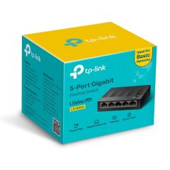 Tp-Link LS1005G 5 Port Gigabt Desktop Plastic Cas