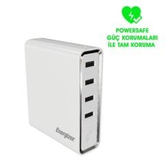 Energizer Ultimate XP20001PD 20000mAh 4x Output / Dual Input Ultra Hızlı Taşınabilir Şarj Cihazı + Type-C Laptops