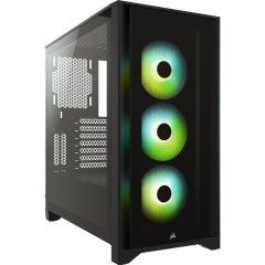 CORSAIR CC-9011204-WW 4000X iCUE RGB BLACK KASA