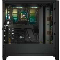 CORSAIR CC-9011204-WW 4000X iCUE RGB BLACK KASA