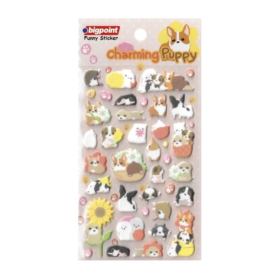 Bigpoint Sticker Şirin Köpekler 15'li Paket
