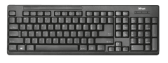 TRUST ZIVA KABLOSUZ KLAVYE MOUSE SET SİYAH ( 22118)
