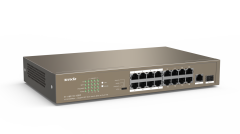 TENDA TEF1118P-16-150W 16PORT 10/100 YÖNETİLEMEZ POE SWITCH