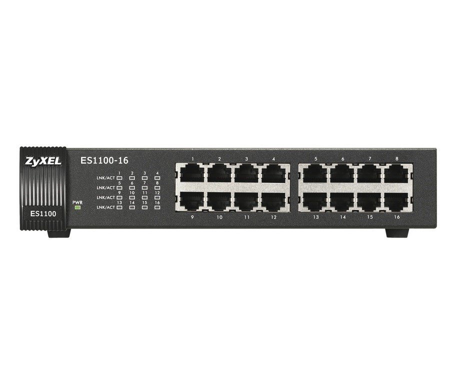 Zyxel ES1100-16 16 Port 10/100 Mbps Switch