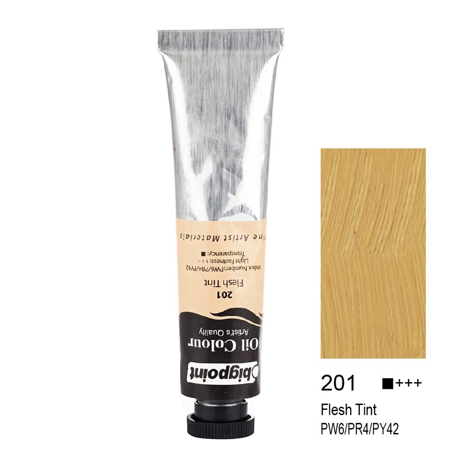 Bigpoint Yağlı Boya 45 ml Flesh Tint 201 6'lı Kutu