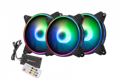 GamePower Air CARGB/RGB 3x12CM Fan Set Kit
