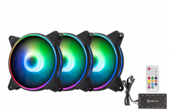 GamePower Air CARGB/RGB 3x12CM Fan Set Kit