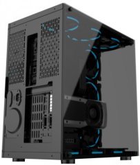 GamePower WARCRY ATX 6 * ARGB Sessiz Fan Temper Cam Gaming RGB Kontrolcüsü ve Uzaktan Kumanda Kasa (Psu Yok)