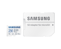 256GB SAMSUNG EVO PLUS MICROSDXC UHS-I U3 V30 A2 160MB/s MB-MC256SA/TR