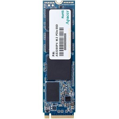 Apacer AS2280P4 240GB 2100/1300MB/s NVMe PCIe Gen3x4 M.2 SSD Disk (AP240GAS2280P4-1)
