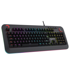 GamePower Starscream RGB Turuncu Switch Türkçe Q USB Suya Dayanıklı Optik Mekanik Gaming Klavye