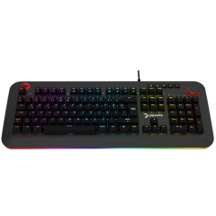 GamePower Starscream RGB Red Switch Türkçe Q USB Suya Dayanıklı Optik Mekanik Gaming Klavye