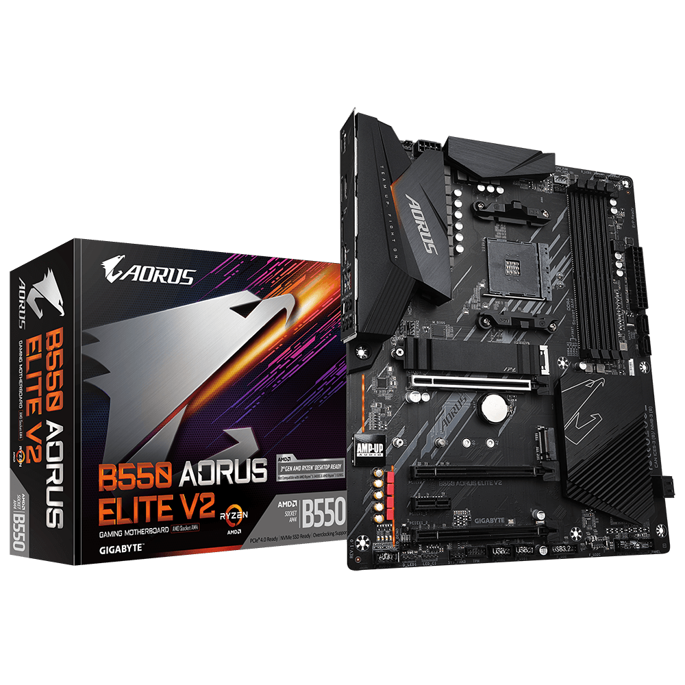 GIGABYTE B550 AORUS ELITE V2 DDR4 4733(OC) HDMI AM4