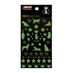 Bigpoint Sticker Kabartmalı Florasan Hayvanlar 15'li Paket