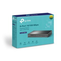 Tp-Link TL-SF1008LP 8 Port(4 PoE) Switch