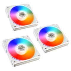 Lian Li UNI Fan AL120 White AL120-3W 3x120mm RGB PWM Beyaz Kasa Fanı