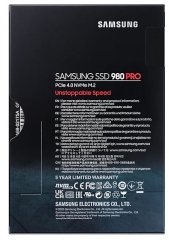 250GB SAMSUNG 980 6900/2700MB/s PRO M.2 NVMe MZ-V8P250BW