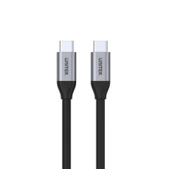 UNITEK USB-C 3.2 KABLO 2MT 5GBPS, 100W PD, 4K60Hz  (C14091ABK)