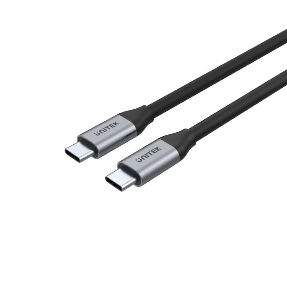 UNITEK USB-C 3.2 KABLO 2MT 5GBPS, 100W PD, 4K60Hz  (C14091ABK)