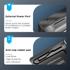 UNITEK HARİCİ DVD-RW TYPE-C/A+5in1 DOCK STATION (T1037A01)