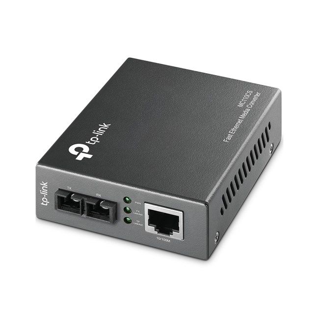 TP-Link MC110CS 10/100Mbps RJ45 single Fiber Conv