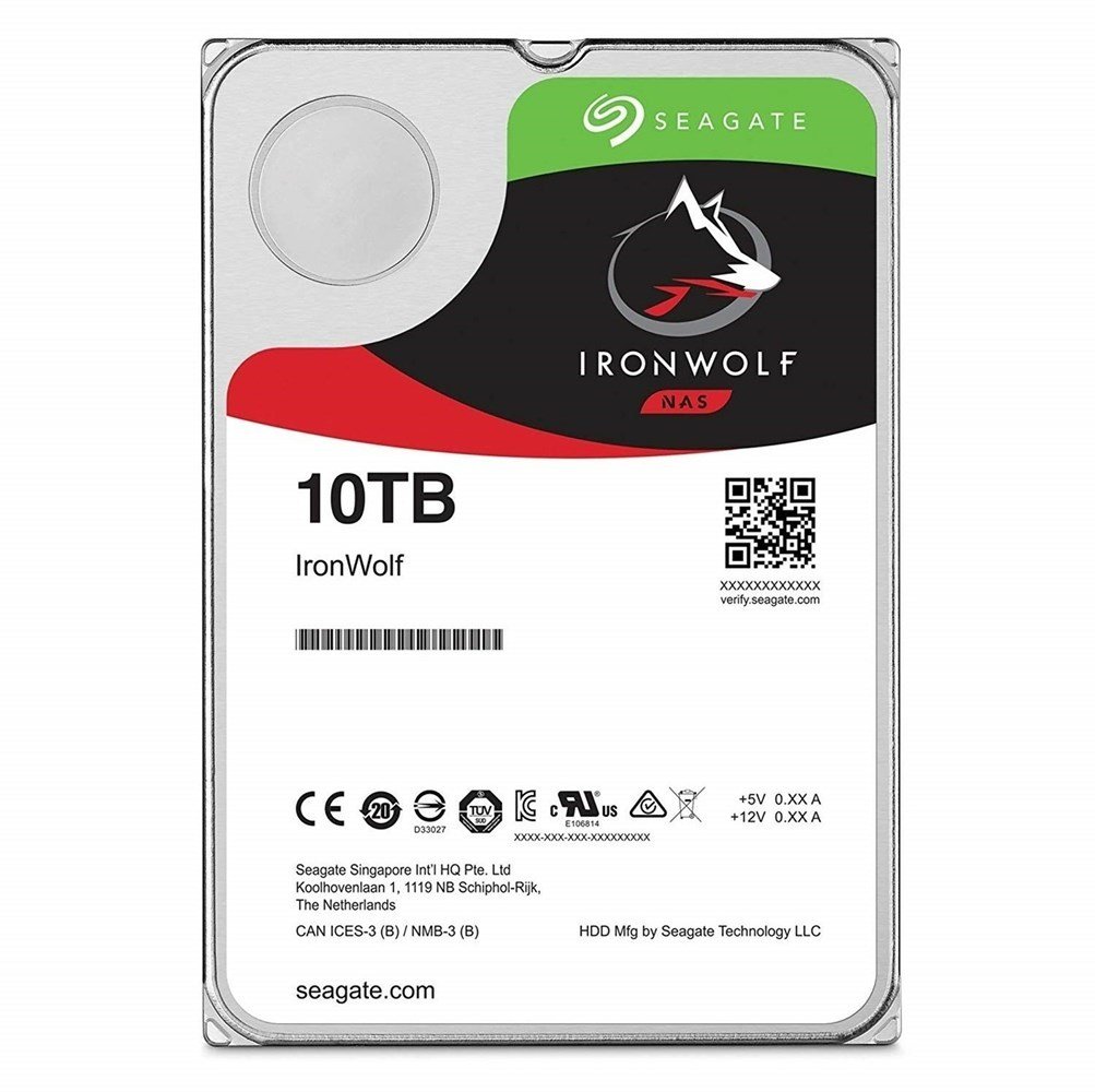 Seagate 10TB Ironwolf 3.5'' 7200 256M ST10000VN0008