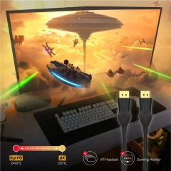 UNITEK DISPLAYPORT 1.4 KABLO 1MT 8K60Hz (C1624BK-1M)