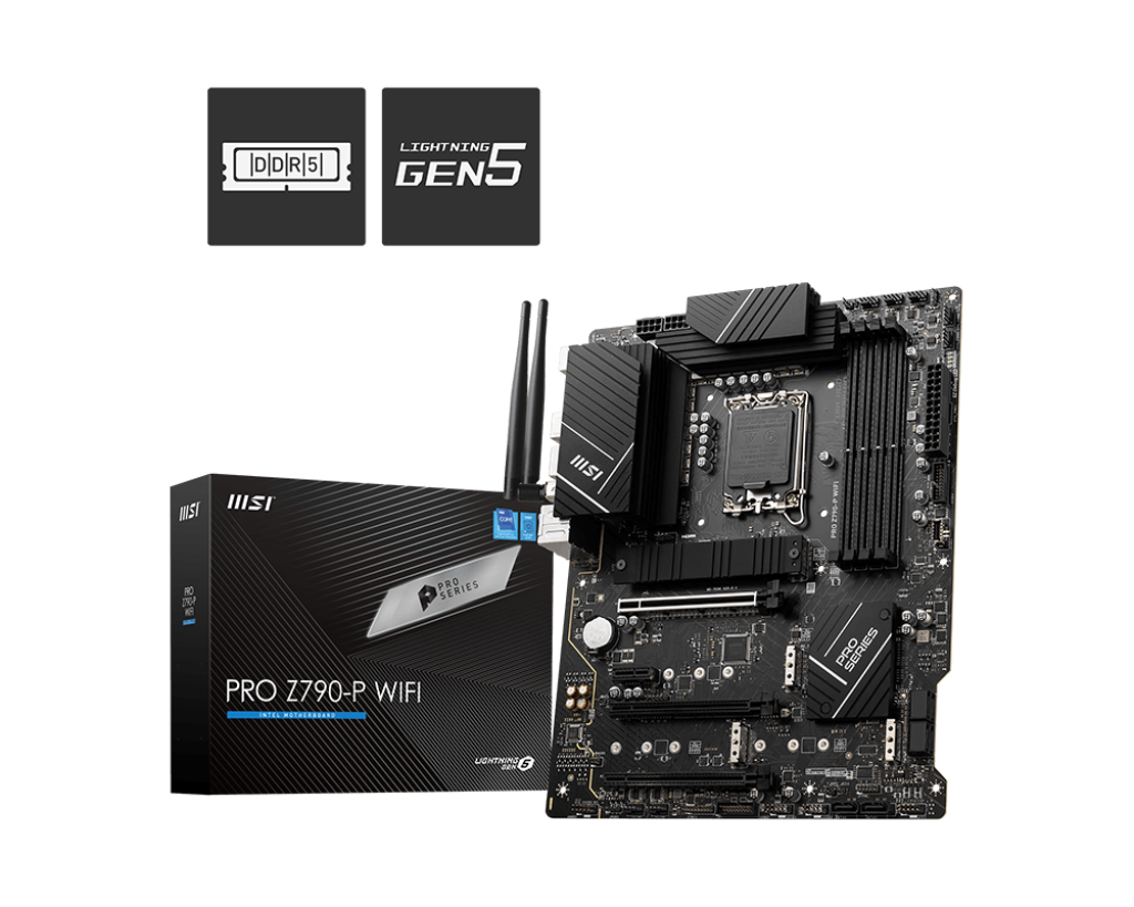 MSI PRO Z790-P WIFI DDR5 7000MHZ(OC) M.2 ATX 1700p