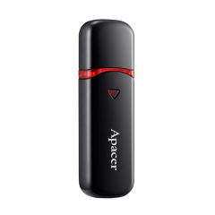 64 GB APACER AH333/64GB SİYAH USB 2.0 AP64GAH333B-1