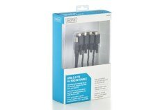 Digitus DA-70159 1.5m USB2.0 - 4 x RS232 Çevirici