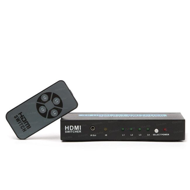 Dark (DK-HD-SW4X1K) 4/1 Kumandalı 4K HDMI Switch