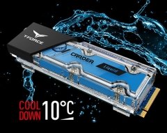 512GB TEAM M.2 PCIe 3400/2000 MB/s CARDEA LIQUID  WATER COOLING SSD