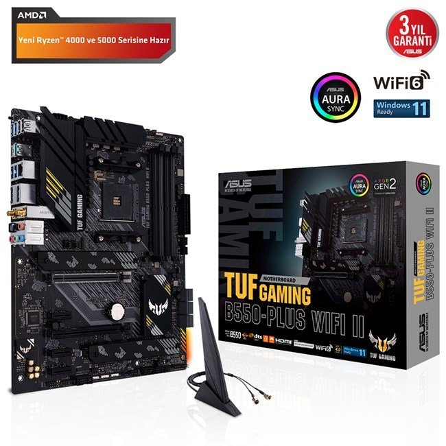 Asus Tuf Gaming B550-Plus Wifi II AM4 Ryzen DDR4