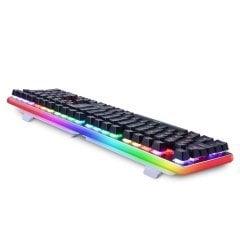 GameBooster G918 Fire Storm RGB Aydınlatmalı Mavi Sw. Mekanik Siyah Oyun Klavyesi