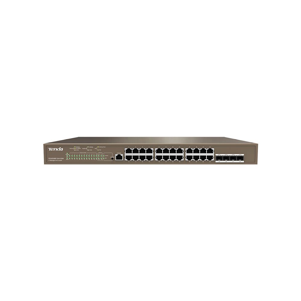 TENDA TEG5328P-24 24 PORT 10/100/1000 MBPS YÖNETİL