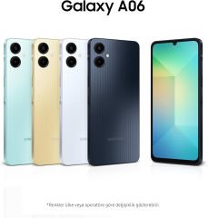 SAMSUNG GALAXY A06 128GB 4GB RAM MAVI CEP TELEFONU