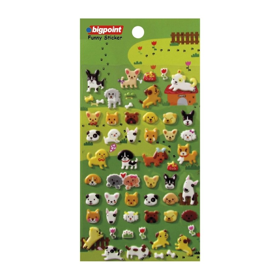 Bigpoint Sticker Köpekler 15'li Paket
