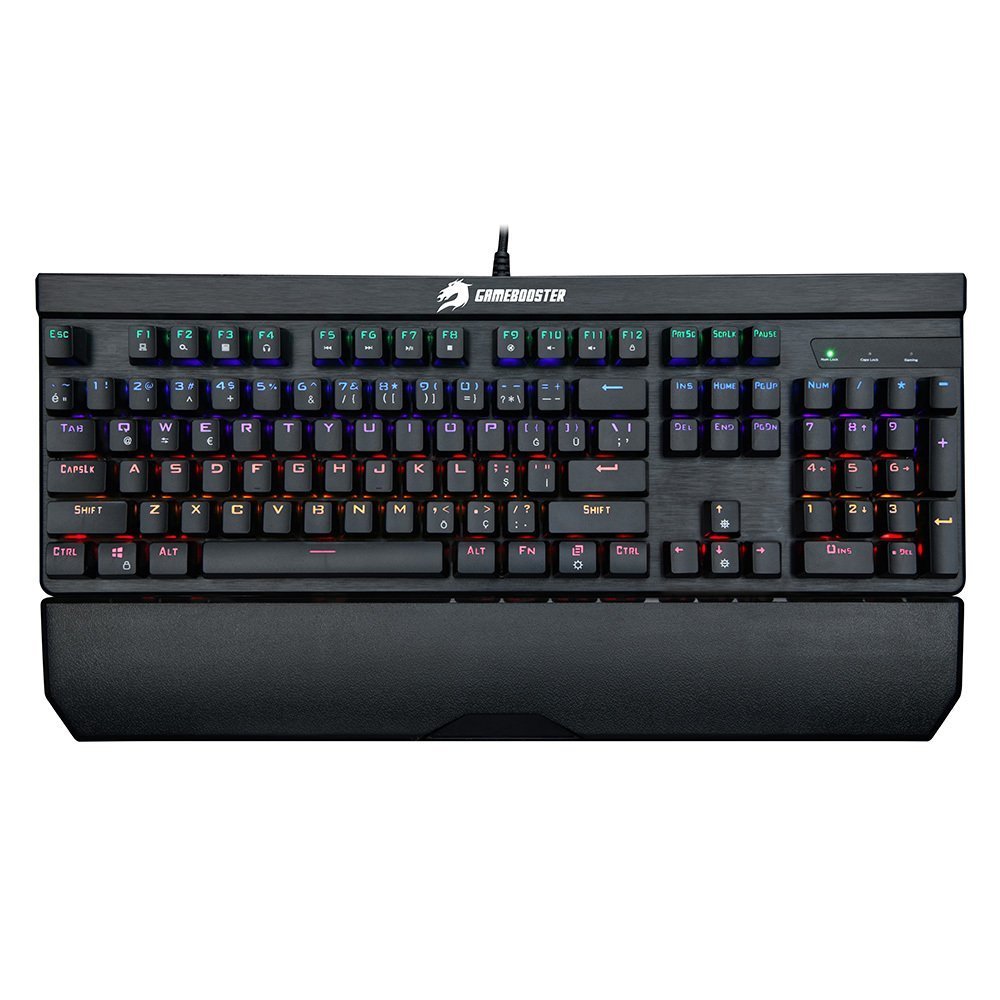 GameBooster G902 Strike Rainbow Aydınlatmalı Mekanik Oyun Klavyesi